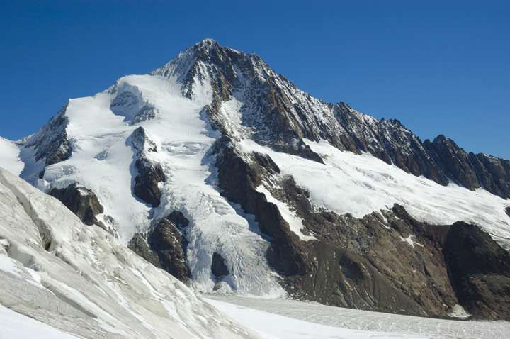 Finsteraarhorn von der Grnhornlcke