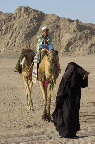 Beduinen in der Ostwste